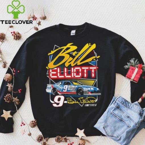 Bill Elliott Checkered Flag Dawsonville T Shirt