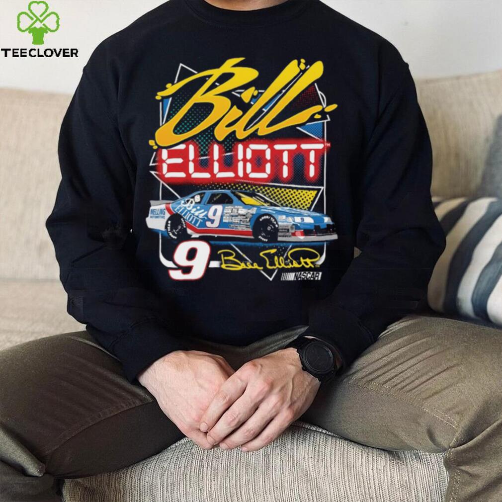 Bill Elliott Checkered Flag Dawsonville T Shirt Bill Elliott Checkered Flag Dawsonville T Shirt