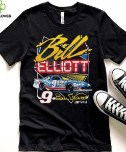 Bill Elliott Checkered Flag Dawsonville T Shirt