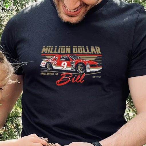 Bill Elliott Checkered Flag Sports Million Dollar Bill T Shirt
