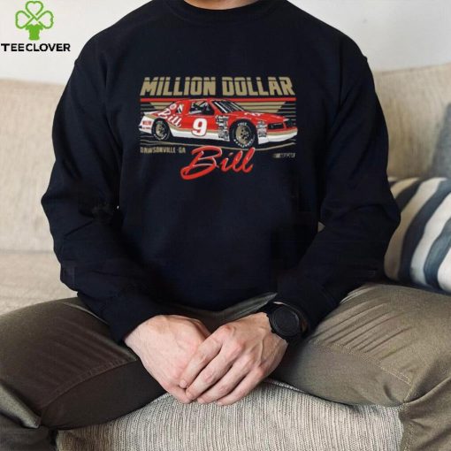 Bill Elliott Checkered Flag Sports Million Dollar Bill T Shirt