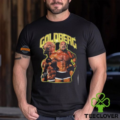 Bill Goldberg Double Pose Signature Mens Black T hoodie, sweater, longsleeve, shirt v-neck, t-shirt