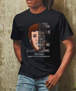 Bill Walton Quote 1952 2024 Thank You For The Memories Signature shirt