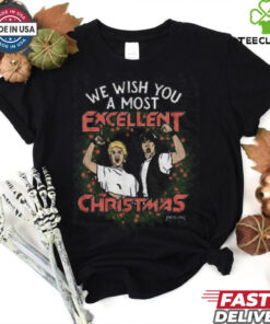 Bill and Ted Excellent Christmas T Shirt