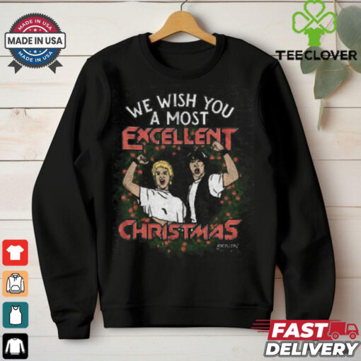 Bill and Ted Excellent Christmas T Shirt