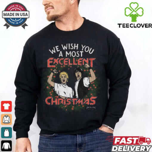 Bill and Ted Excellent Christmas T Shirt