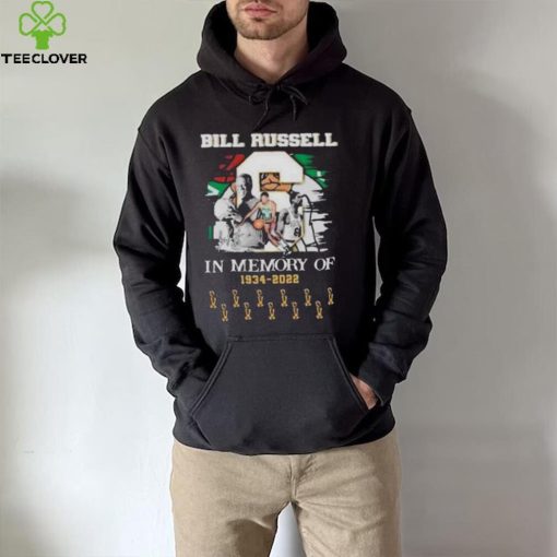 Bill russell in memory of 1934 2022 cup hoodie, sweater, longsleeve, shirt v-neck, t-shirt