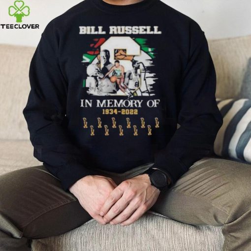 Bill russell in memory of 1934 2022 cup hoodie, sweater, longsleeve, shirt v-neck, t-shirt