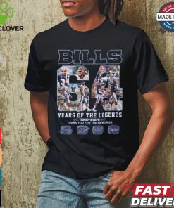 Bill years of the legends 1960 2024 thank you for the memories shirt