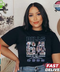 Bill years of the legends 1960 2024 thank you for the memories shirt