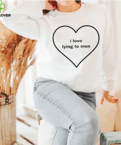 Billie Eilish I love lying to men shirt