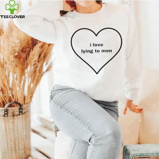 Billie Eilish I love lying to men shirt