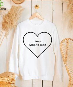 Billie Eilish I love lying to men shirt