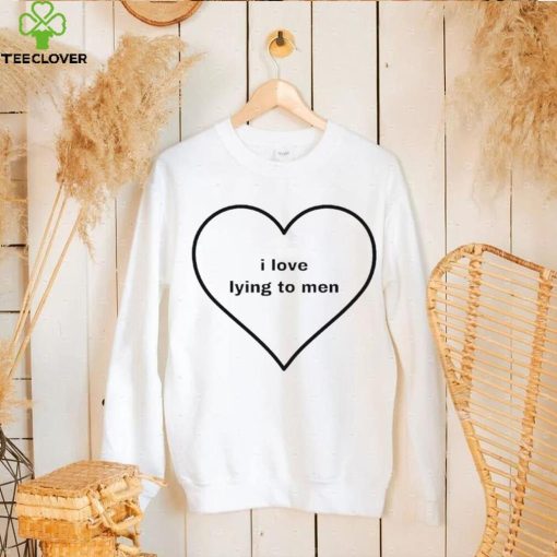 Billie Eilish I love lying to men shirt