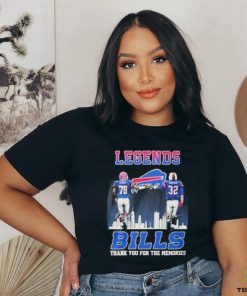 Bills Legends Smith Simpson Thank You For The Memories Shirt