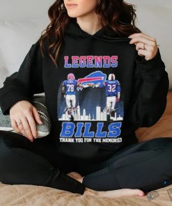 Bills Legends Smith Simpson Thank You For The Memories Shirt