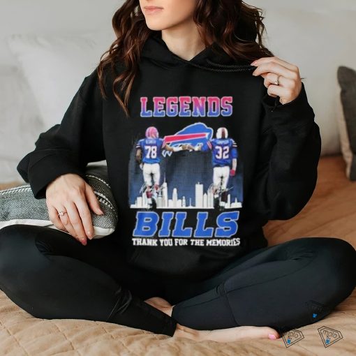 Bills Legends Smith Simpson Thank You For The Memories Shirt