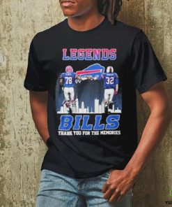 Bills Legends Smith Simpson Thank You For The Memories Shirt