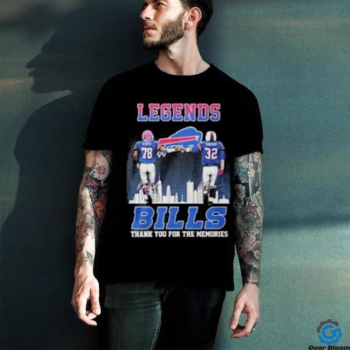 Bills Legends Smith Simpson Thank You For The Memories Shirt