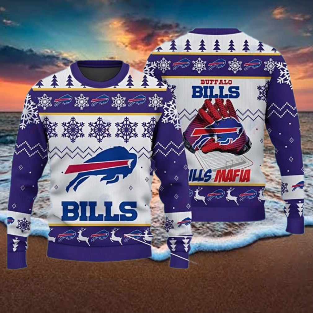 Bills Mafia Buffalo Bills Ugly Christmas Sweater Bills Mafia Buffalo Bills Ugly Christmas Sweater