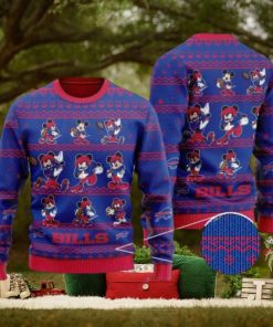 Bills Mickey Mouse Knitted Ugly Christmas Sweater