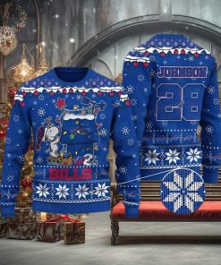 Bills Ugly Christmas Sweater Surprise Gnomes Buffalo Bills Christmas Gifts  - Limotees