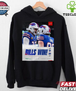 Bills Wins 23 20 Jets Final Score shirt