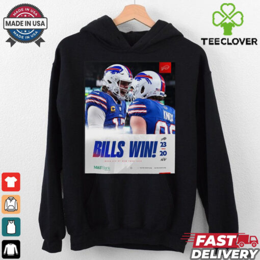 Bills Wins 23 20 Jets Final Score hoodie, sweater, longsleeve, shirt v-neck, t-shirt