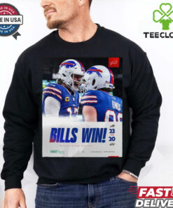 Bills Wins 23 20 Jets Final Score hoodie, sweater, longsleeve, shirt v-neck, t-shirt