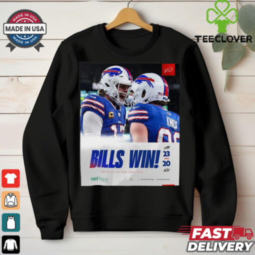 Bills Wins 23 20 Jets Final Score hoodie, sweater, longsleeve, shirt v-neck, t-shirt