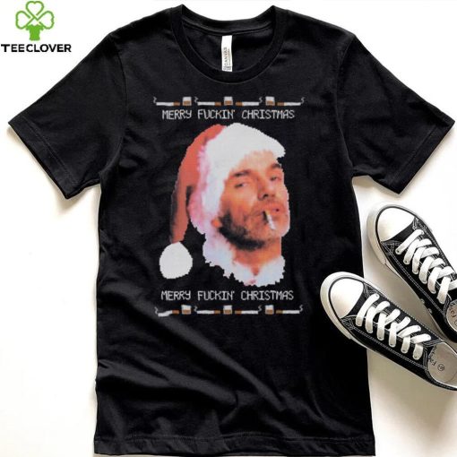 Billy Bob Thornton Merry F’n Christmas Ugly Shirt