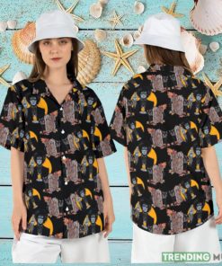 Billy Butcherson Cat Hawaiian Shirt Halloween Hocus Pocus Button Shirt Sanderson Sisters Aloha Shirt