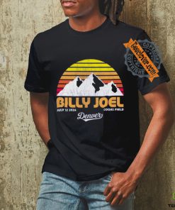 Billy Joel 7 12 24 Denver Retro Event T Shirt 2 Billy Joel 7 12 24 Denver Retro Event T Shirt