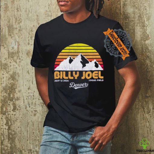 Billy Joel 7 12 24 Denver Retro Event T Shirt