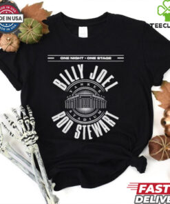 Billy Joel And Rod Stewart New York Yankee Stadium July 18th, 2025 T Shirt