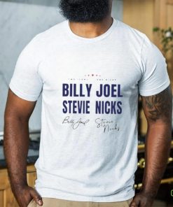 Billy Joel Stevie Nick Tour signature shirt