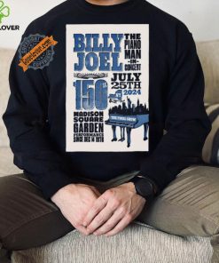 Billy Joel The Final Show At MSG In New York NY On July 25 2024 Poster shirt