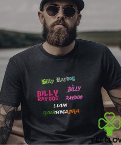 Billy Raydog Names Shirt