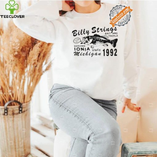 Billy Strings 2024 Fish Bait & Tackle Serving Ionia Michigan Since 1992 Shirt