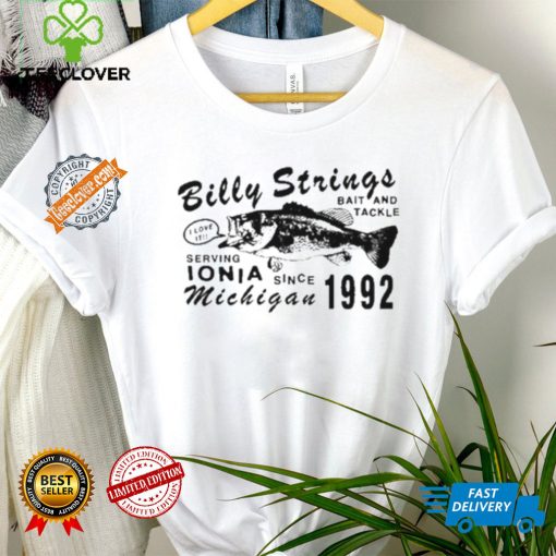 Billy Strings 2024 Fish Bait & Tackle Serving Ionia Michigan Since 1992 Shirt