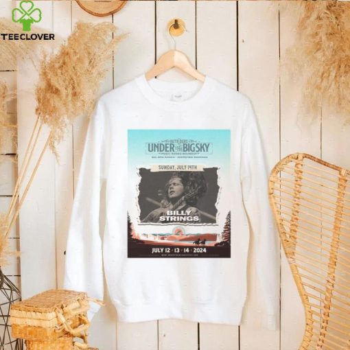 Billy Strings July 12,13,14 2024 Under The Big Sky Shirt