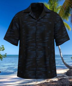 Binary Computer 1s And 0s Hawaiian Shirt