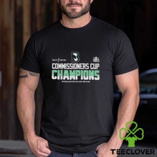 Binghamton Black Bears 2024 FBHL Final Commissioners Cup Champions Unisex T Shirt