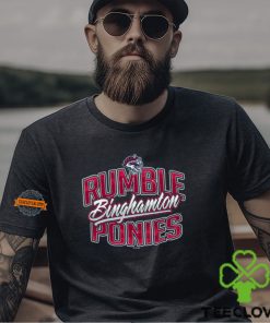 Binghamton Rumble Ponies Carousel horse logo Shirt