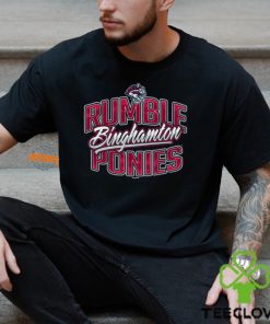 Binghamton Rumble Ponies Carousel horse logo Shirt