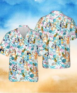 Bingo And Bluey Aloha Shirt