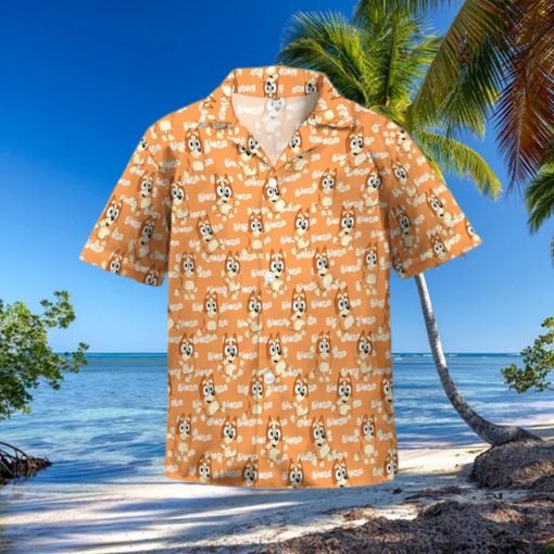 Bingo Bluey Family Birthday Gift Hawaiian Shirts