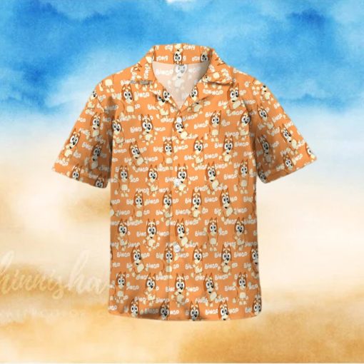 Bingo Bluey Family Birthday Gift Hawaiian Shirts