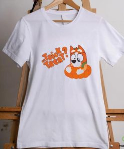 Bingo Pumpkin Trick or Treat Halloween Cute Cartoon shirt