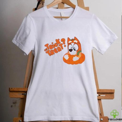 Bingo Pumpkin Trick or Treat Halloween Cute Cartoon shirt